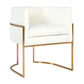 Giselle Velvet Dining Chair With Gold Base by TOV D6303