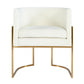 Giselle Velvet Dining Chair With Gold Base by TOV D6301
