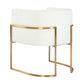 Giselle Velvet Dining Chair With Gold Base by TOV D6303