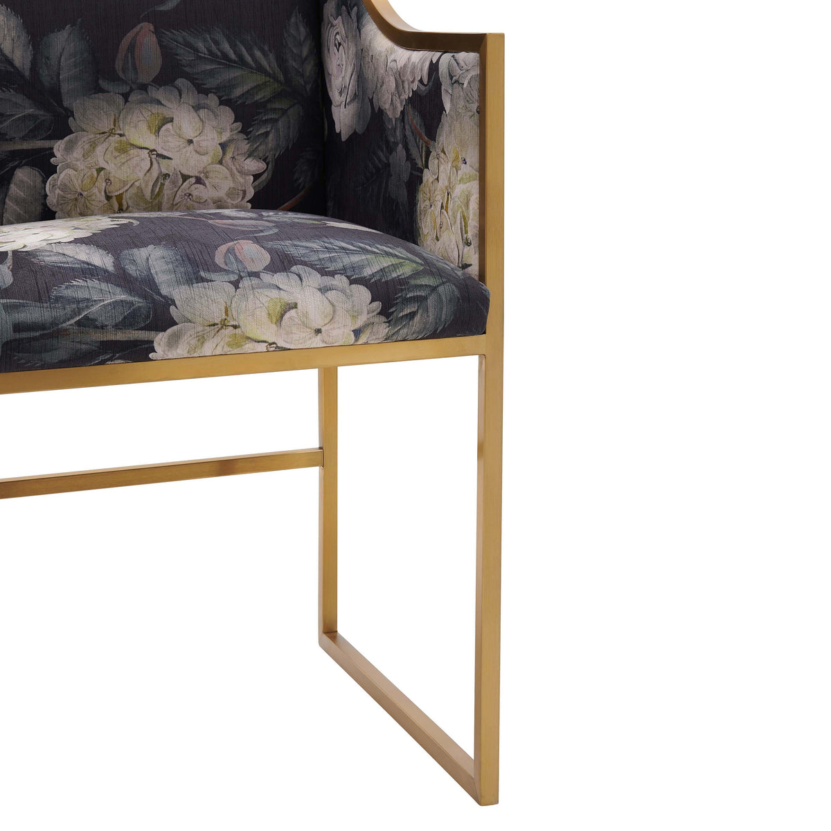Atara Performance Velvet Dining Chair in Floral by TOV Furniture – photo 5 of 6
