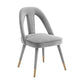 Petra Velvet Side Chair by TOV D6364