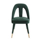 Petra Velvet Side Chair by TOV D6363
