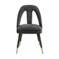 Petra Velvet Side Chair by TOV D6364