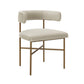 Kim Velvet Dining Chair by TOV D6433