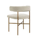 Kim Velvet Dining Chair by TOV D6432