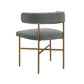 Kim Velvet Dining Chair by TOV D6434