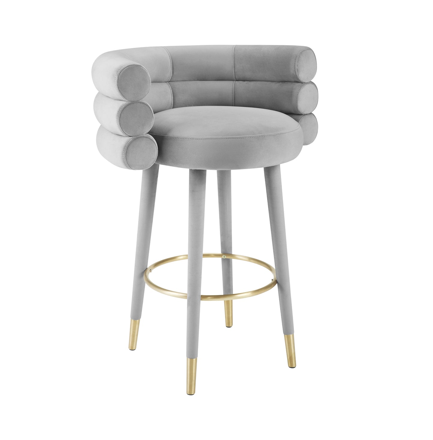 Betty Velvet Stool by TOV D6452