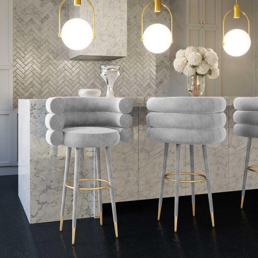Betty Performance Velvet Stool by TOV Furniture – several options shown