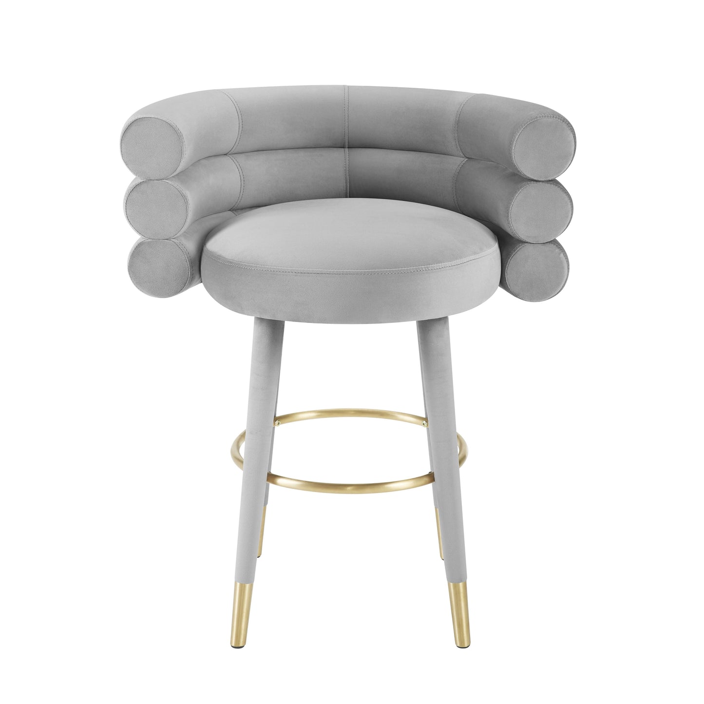 Betty Velvet Stool by TOV D6453