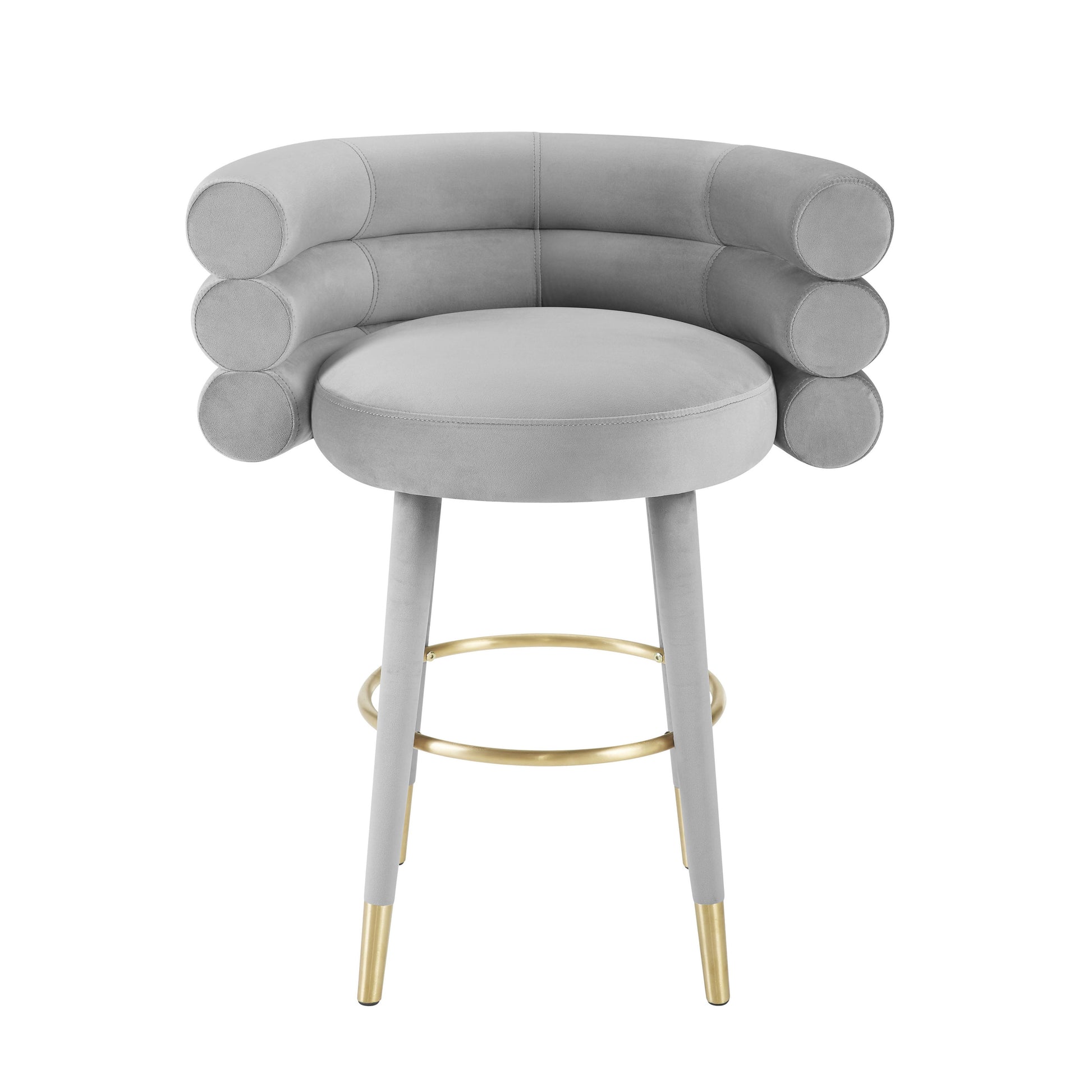 Betty Velvet Stool by TOV D69023