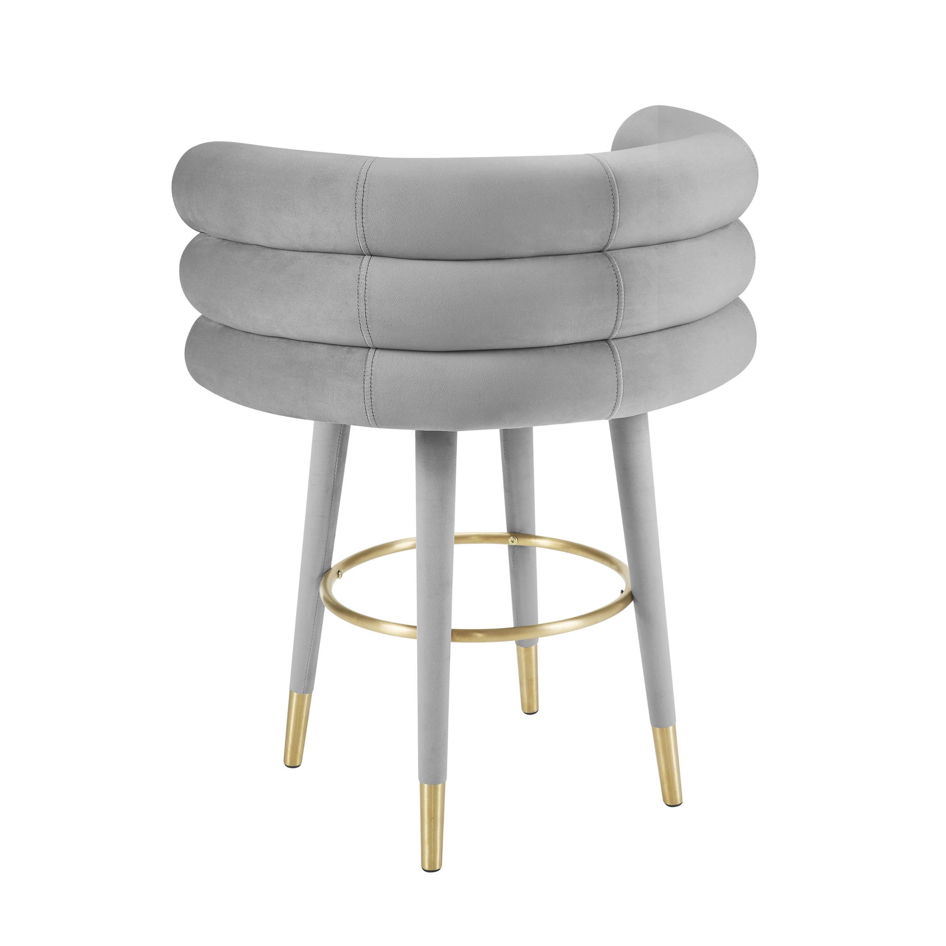 Betty Velvet Stool by TOV D6453