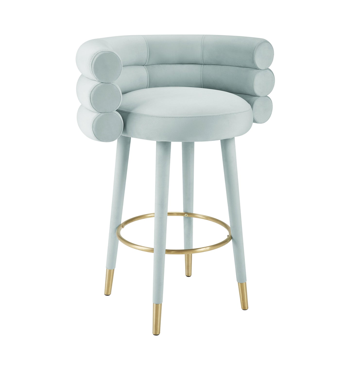 Betty Velvet Stool by TOV D6454
