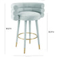 Betty Velvet Stool by TOV D6453