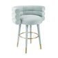 Betty Velvet Stool by TOV D6455