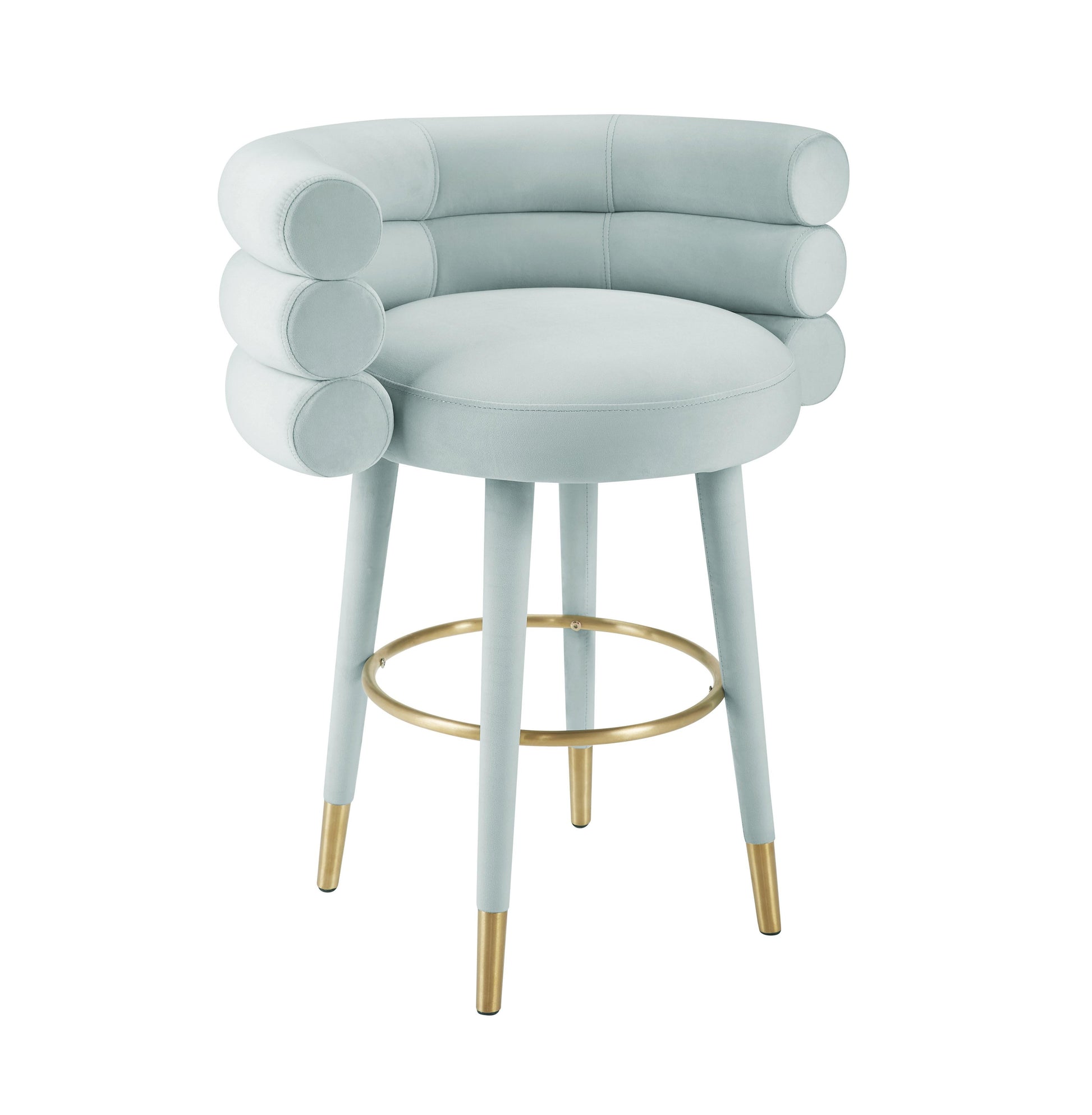 Betty Velvet Stool by TOV D6455