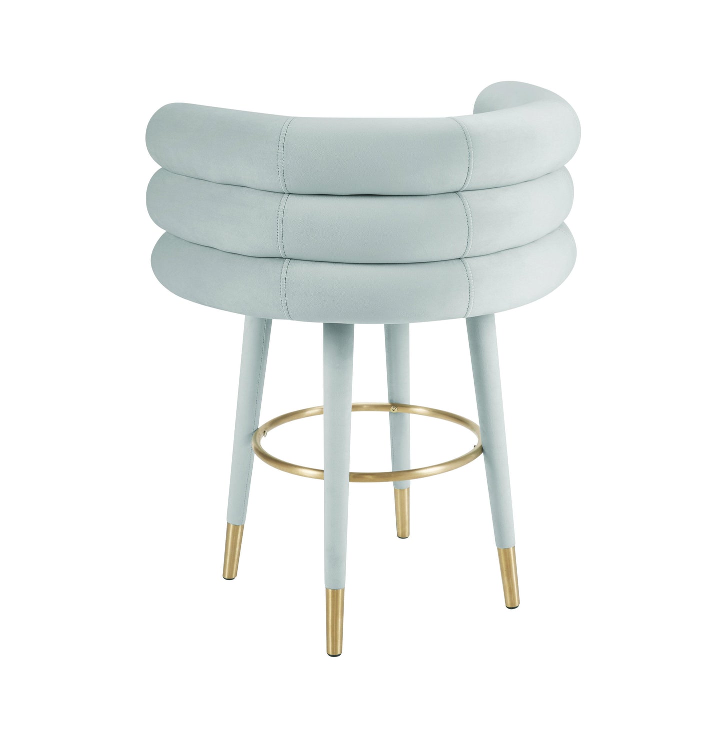 Betty Velvet Stool by TOV D69023