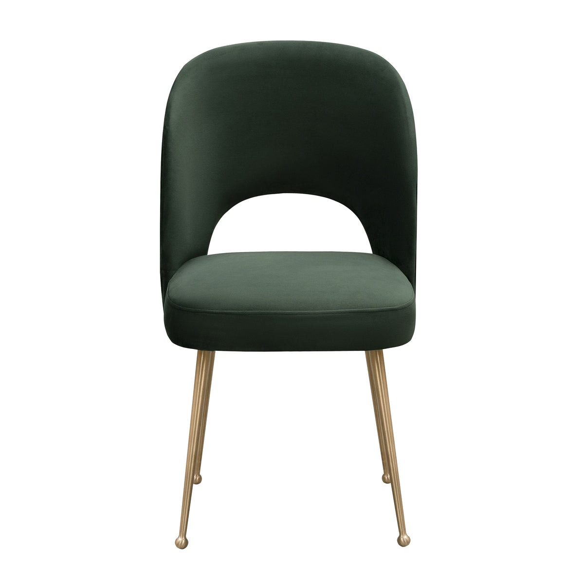 Swell Forest Green Performance Velvet Dining Chair by TOV Furniture – photo 3 of 6