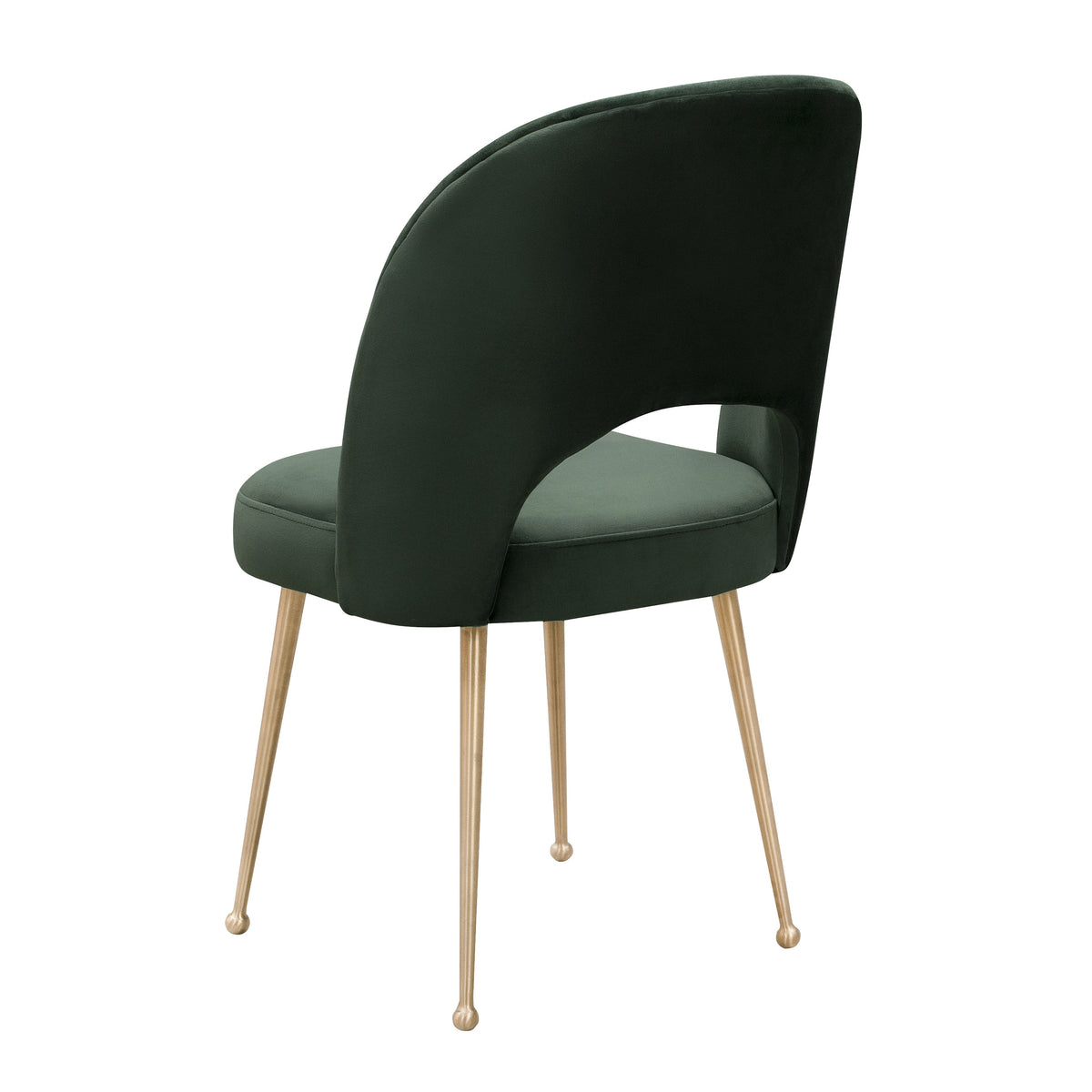 Swell Forest Green Performance Velvet Dining Chair by TOV Furniture – photo 4 of 6