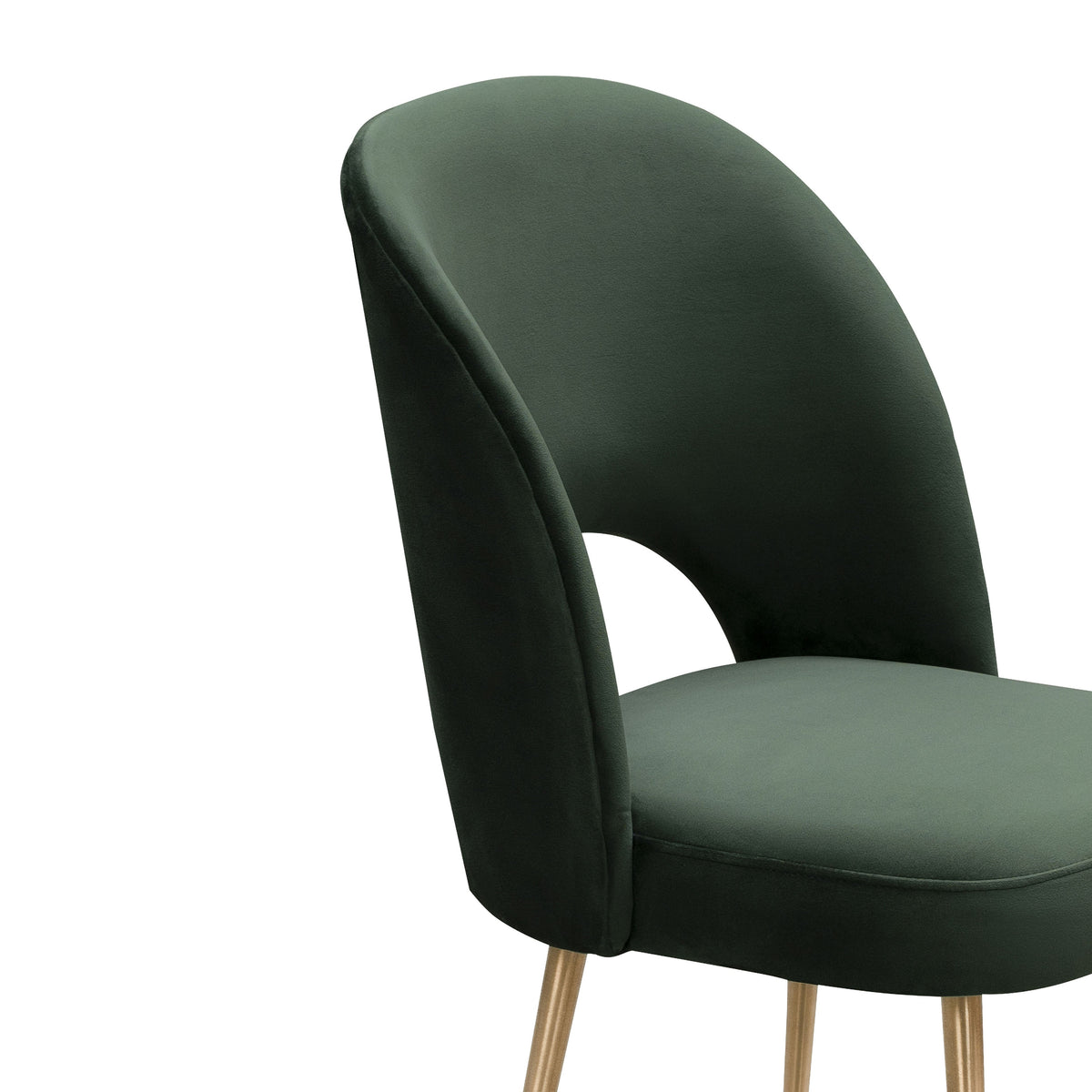 Swell Forest Green Performance Velvet Dining Chair by TOV Furniture – photo 5 of 6