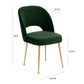 Swell Velvet Dining Chair by TOV D66