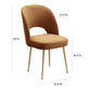 Swell Velvet Dining Chair by TOV D67