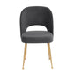 Swell Velvet Dining Chair by TOV D67