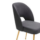 Swell Velvet Dining Chair by TOV D6487