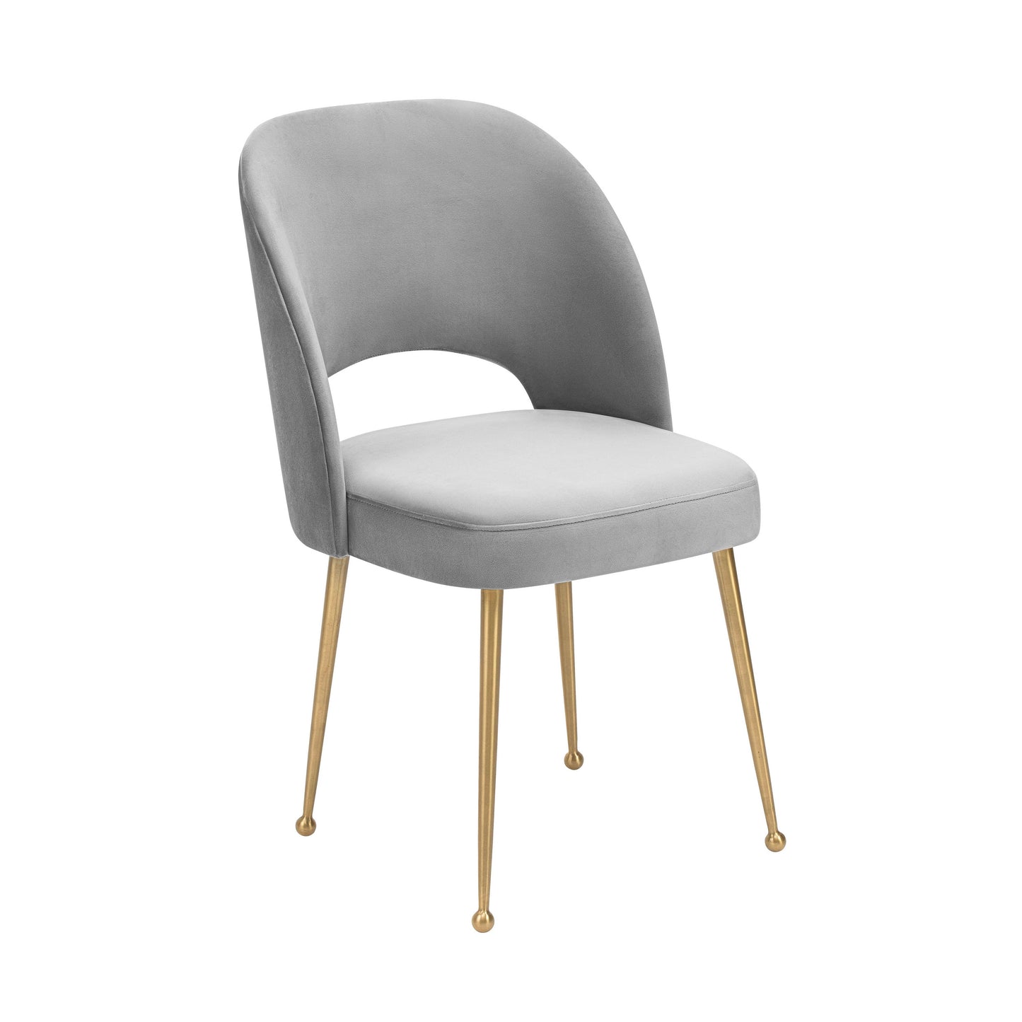 Swell Velvet Dining Chair by TOV D68