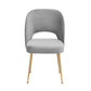 Swell Velvet Dining Chair by TOV D6486