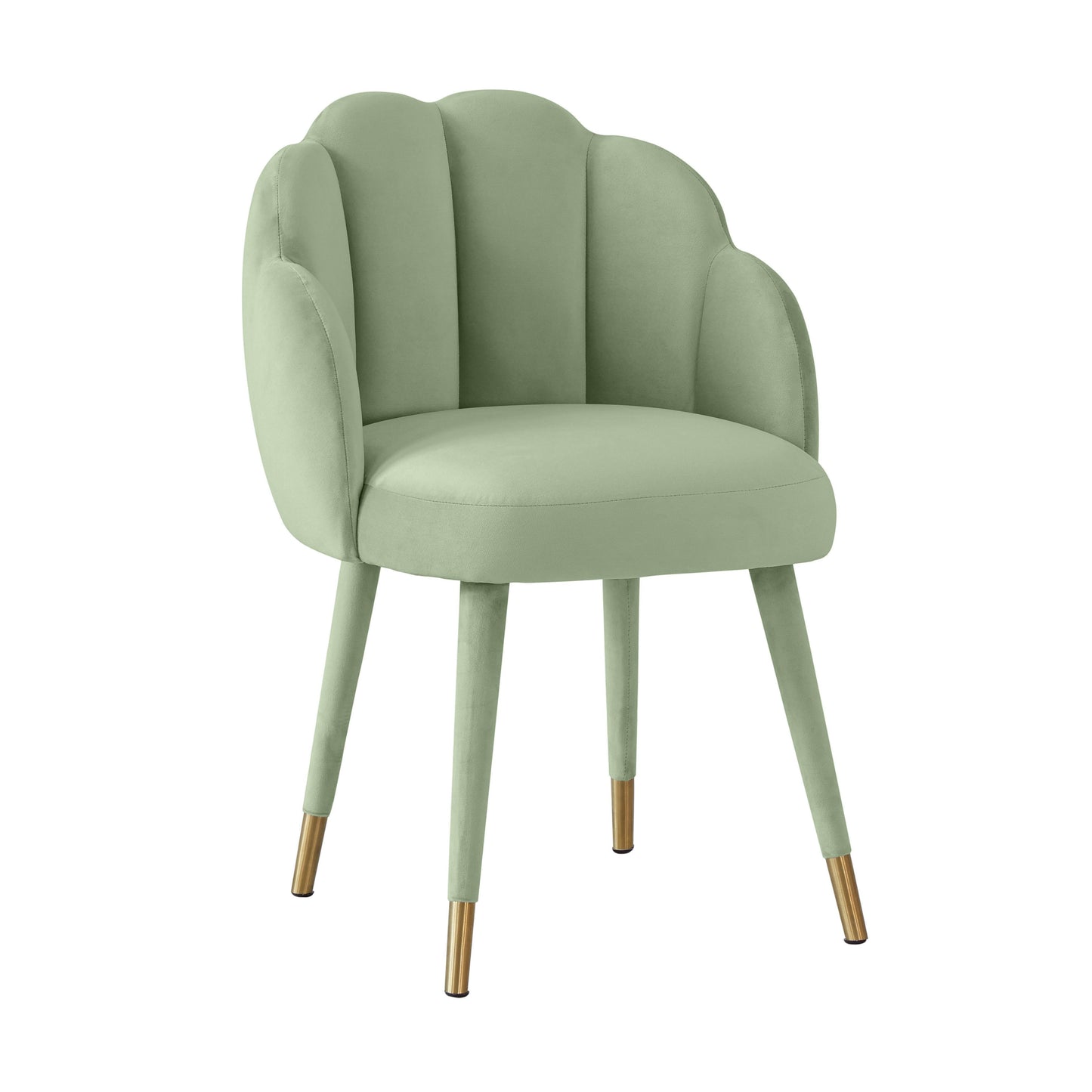 Gardenia Velvet Dining Chair by TOV D68137