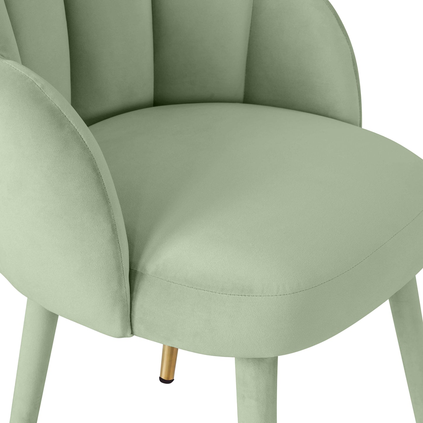 Gardenia Velvet Dining Chair by TOV D68136