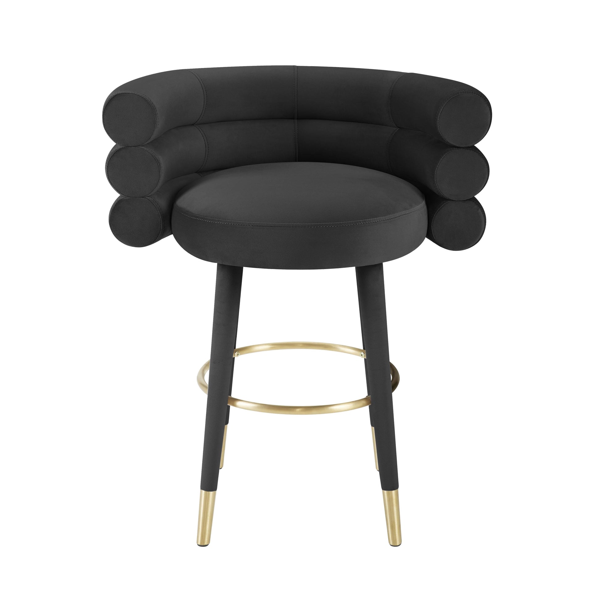 Betty Velvet Stool by TOV D69023