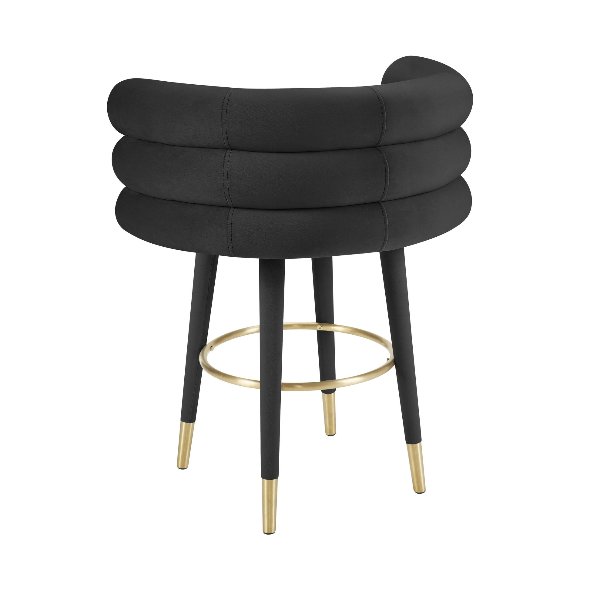 Betty Velvet Stool by TOV D6453