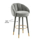 Myla Velvet Swivel Stool by TOV D68240