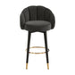 Myla Velvet Swivel Stool by TOV D68242