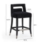 Hart Velvet Stool by TOV D68246