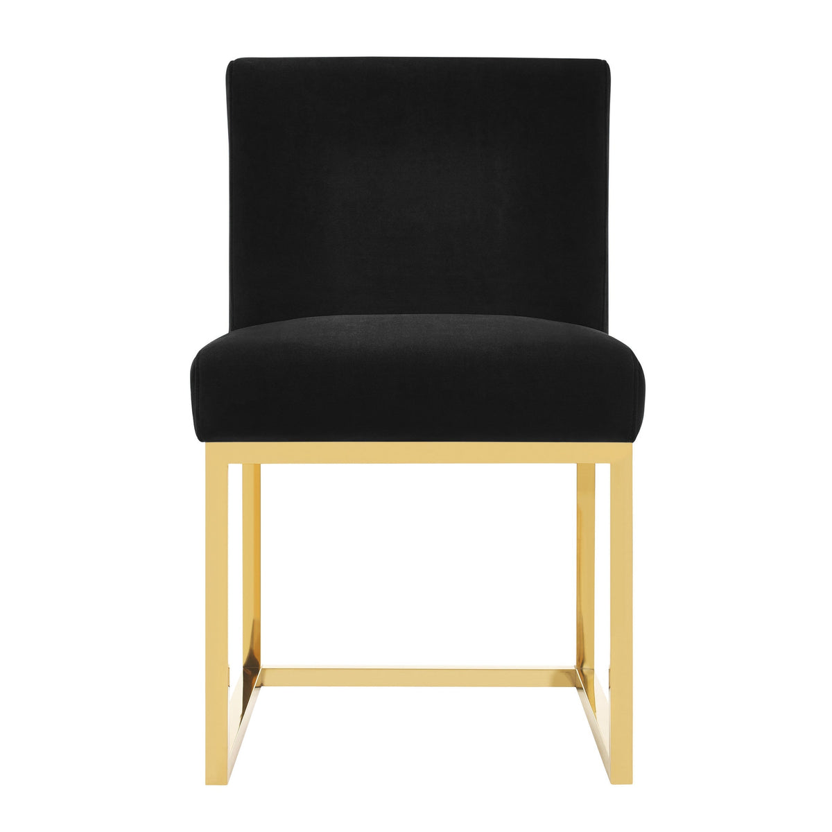 Haute Black Performance Velvet Chair by TOV Furniture – photo 3 of 6