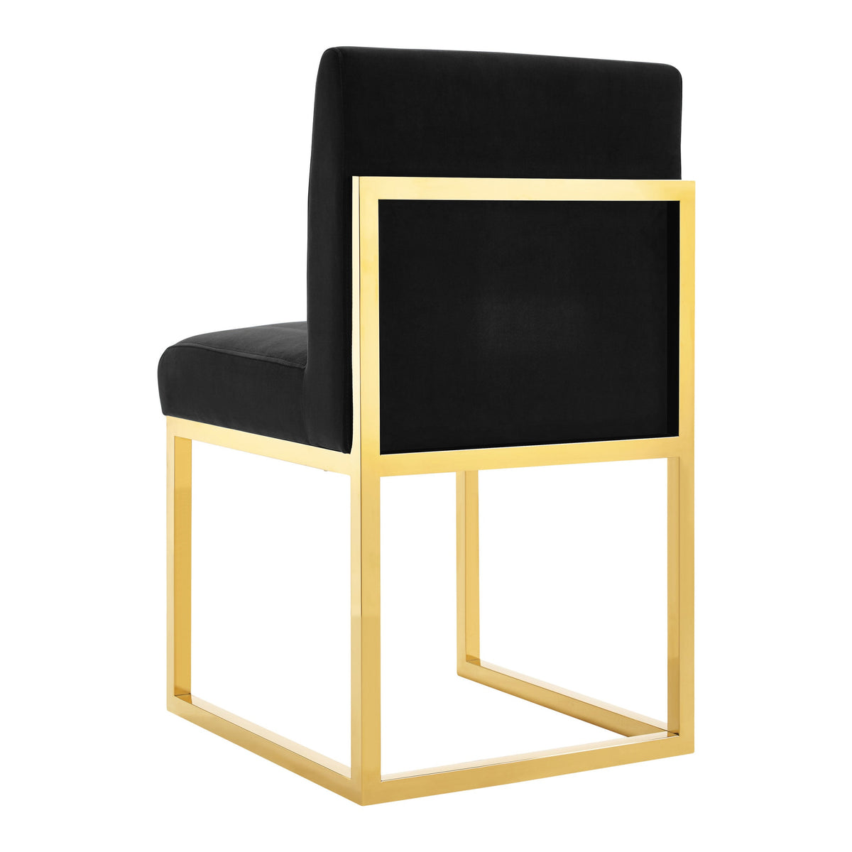 Haute Black Performance Velvet Chair by TOV Furniture – photo 4 of 6