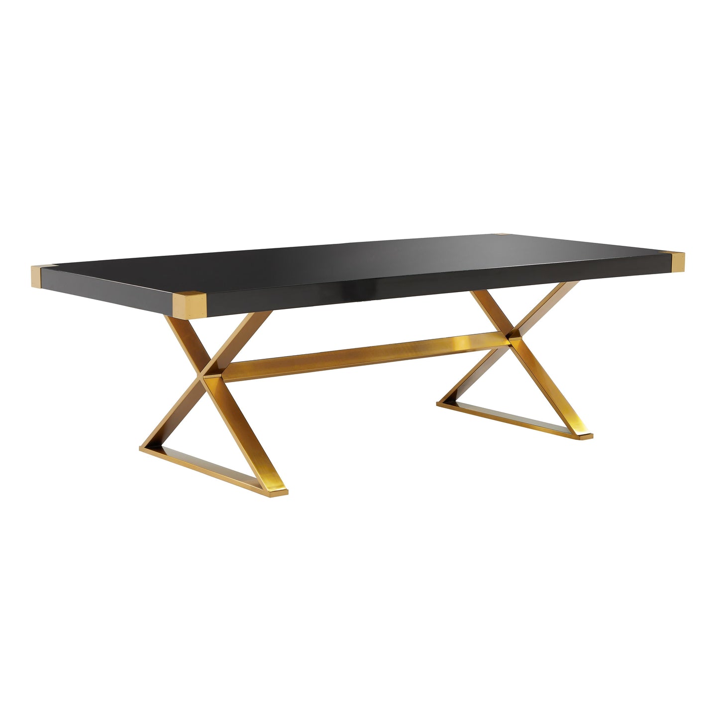 Adeline 95 Lacquer Rectangular Dining Table by TOV D68303