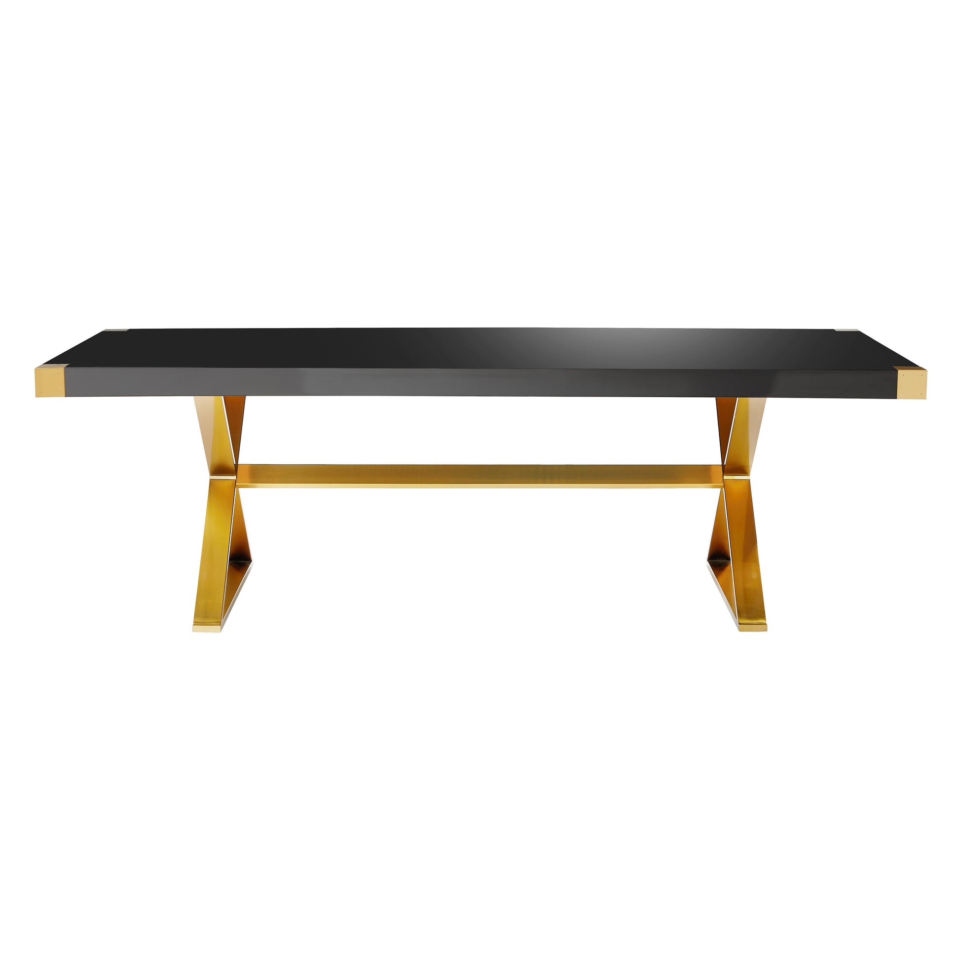 Adeline 95 Lacquer Rectangular Dining Table by TOV G5496