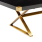 Adeline 95 Lacquer Rectangular Dining Table by TOV G5496