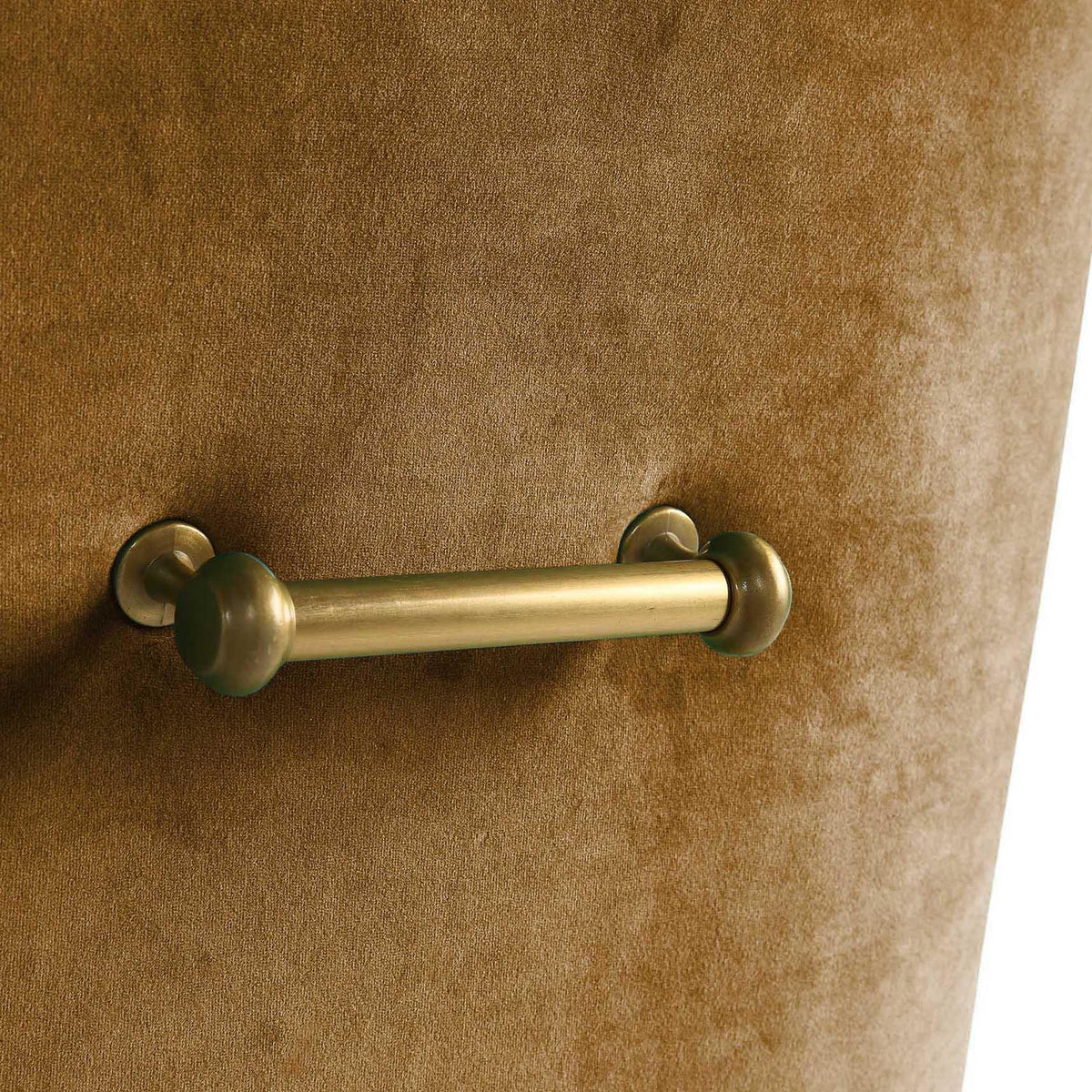Beatrix Cognac Performance Velvet Dining Chair by TOV Furniture – photo 5 of 6