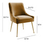 Beatrix Velvet Side Chair by TOV D46