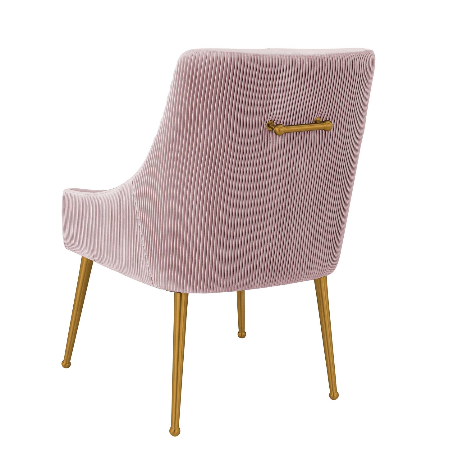 Beatrix Pleated Velvet Side Chair by TOV D6396