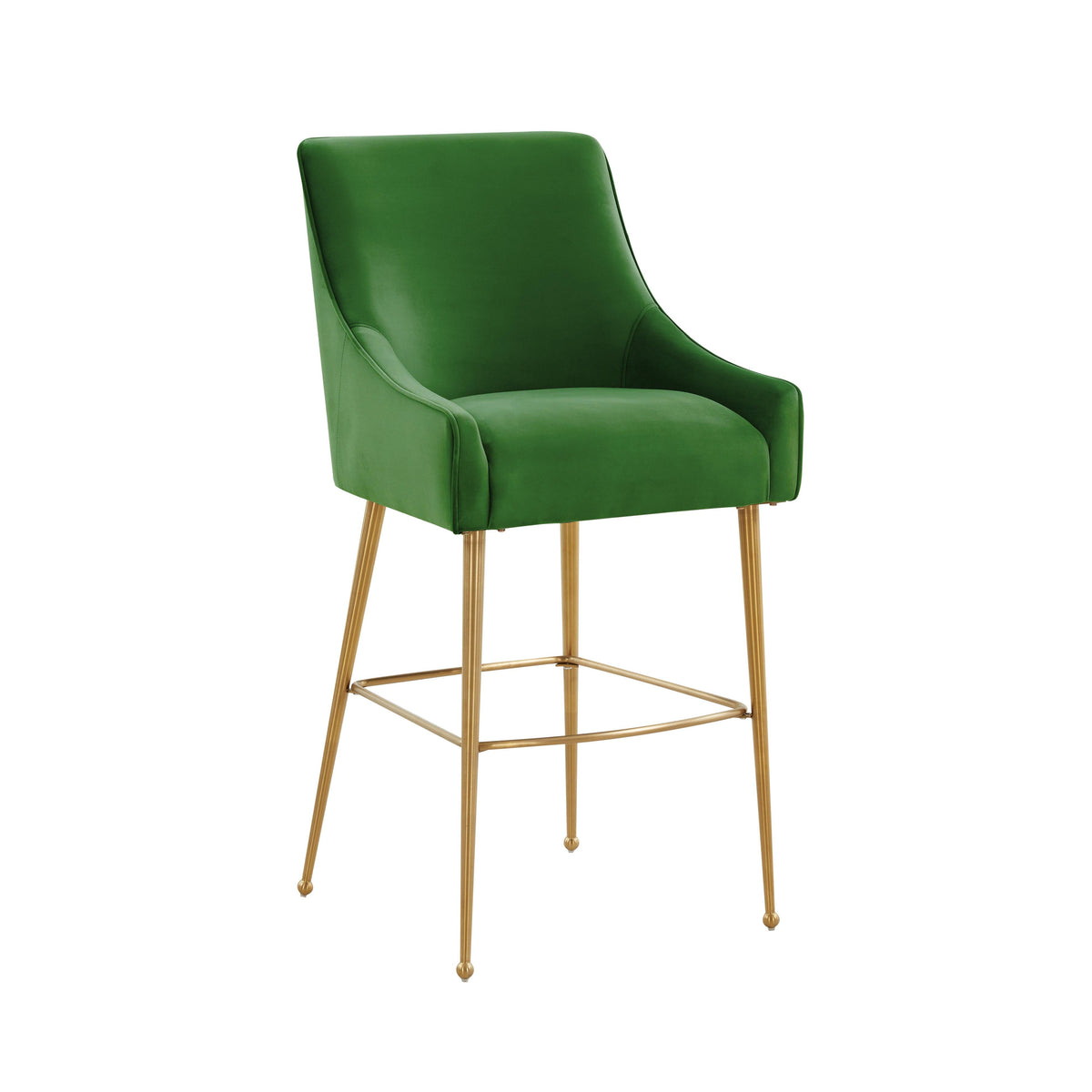 Beatrix Performance Velvet Stool by TOV Furniture – several options shown
