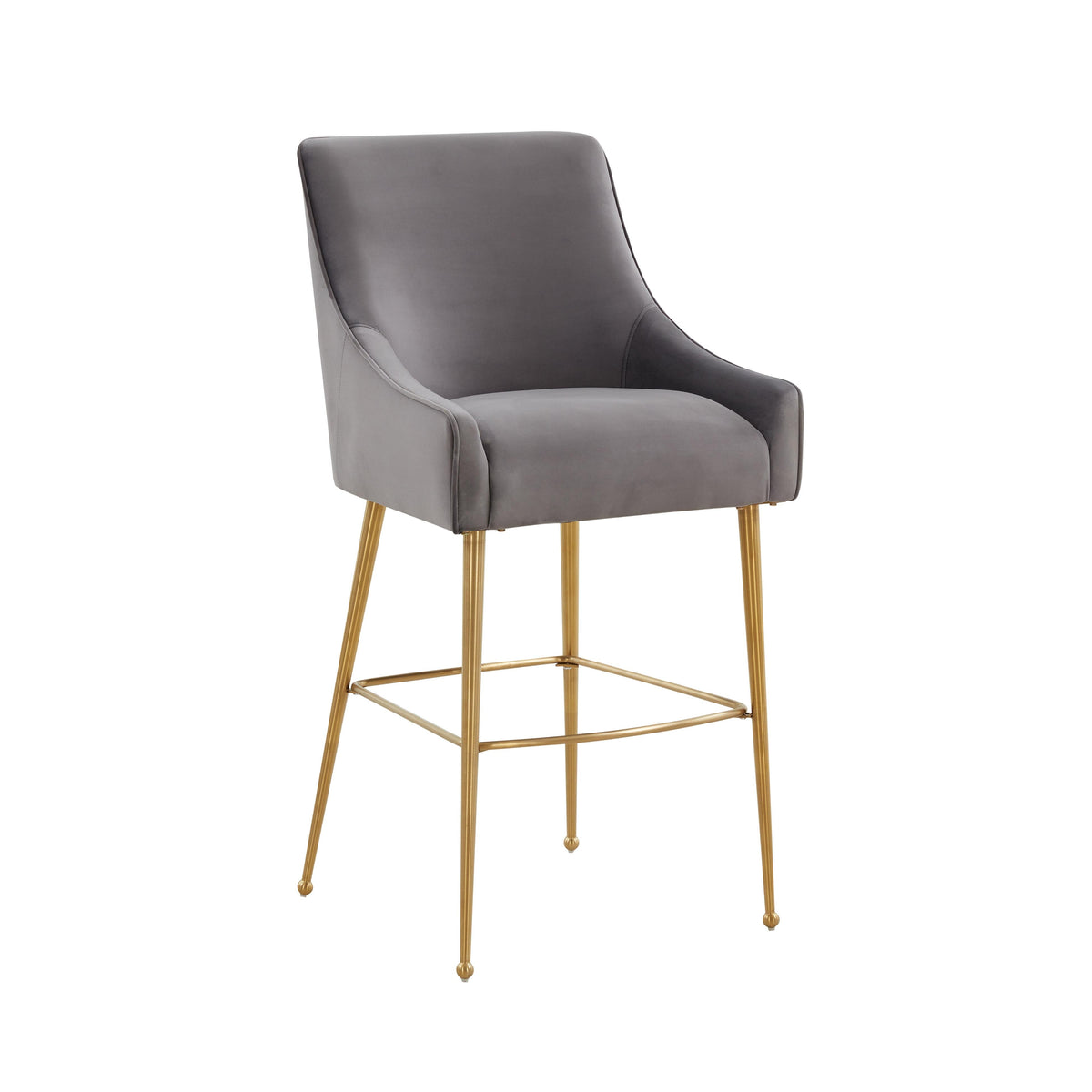 Beatrix Performance Velvet Stool by TOV Furniture – several options shown