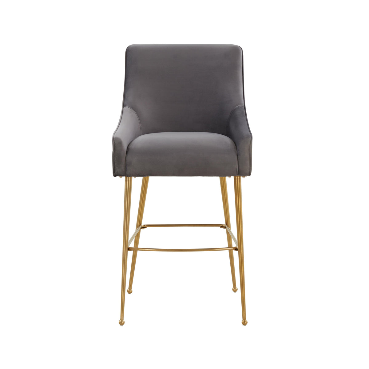 Beatrix Performance Velvet Stool by TOV Furniture – several options shown