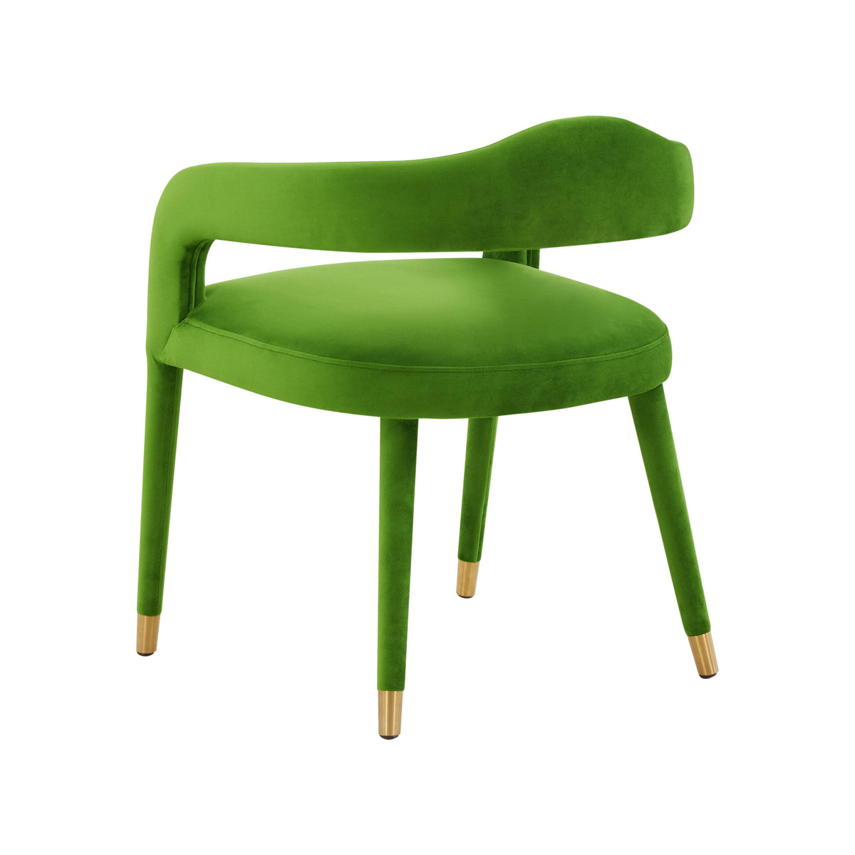 Lucia Green Performance Velvet Dining Chair by TOV Furniture – photo 4 of 7