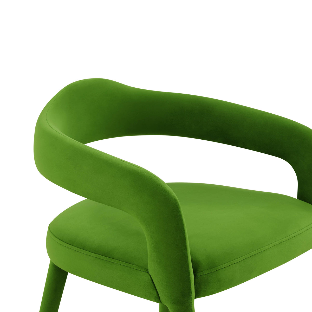 Lucia Green Performance Velvet Dining Chair by TOV Furniture – photo 5 of 7