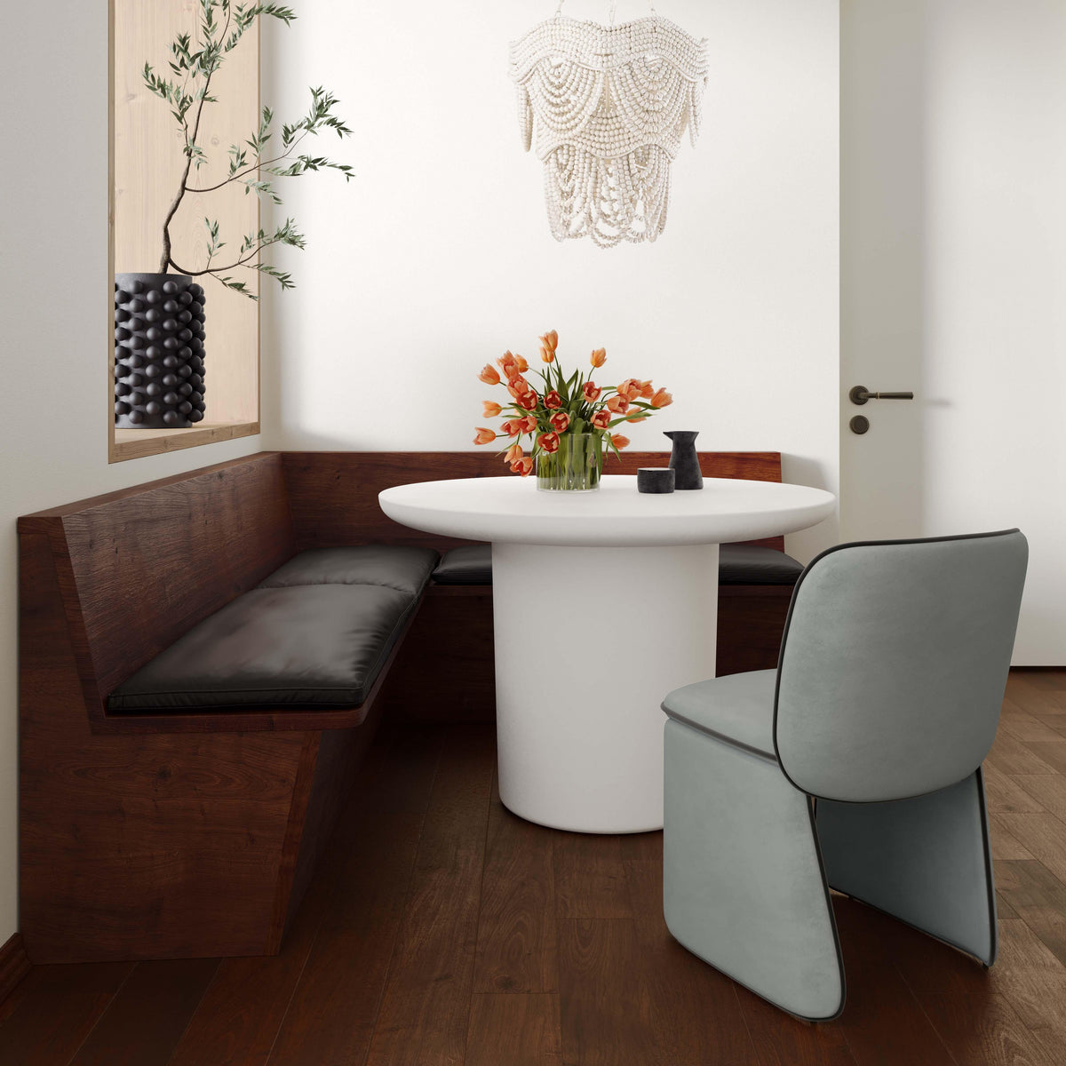 Kinsley Performance Fabric Dining Chair in Cream by TOV Furniture – photo 7 of 7